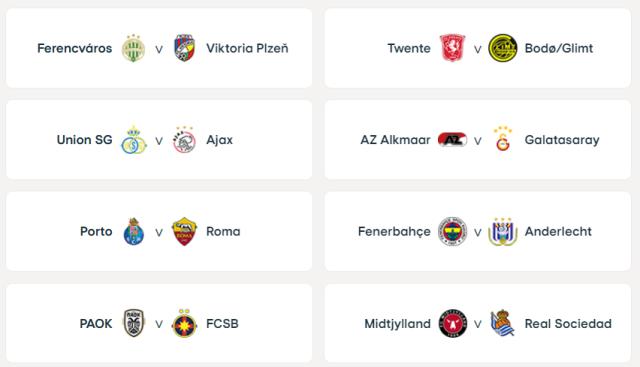 OD体育官网-欧联杯淘汰赛阶段附加赛抽签结果：罗马遇波尔图