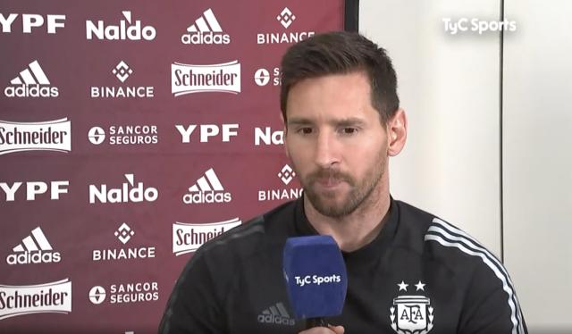 OD体育链接-梅西：七夺金球时莱万非最佳 巴黎适应症不止伤病